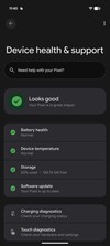 Santé et assistance pour les appareils
