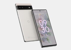 Rendu du Pixel 6a. (Source : 91Mobiles X Onleaks)