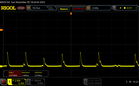 Scintillement PWM (25 % de luminosité)