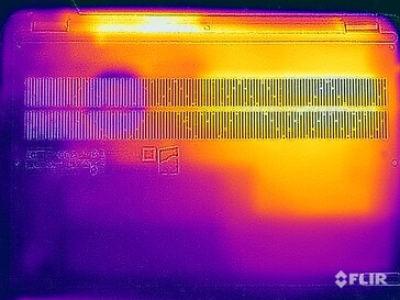 Test de résistance aux températures de surface (en bas)