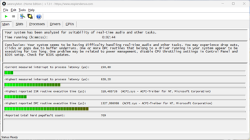 LatencyMon - Vue d'ensemble