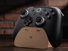 La manette sans fil 8BitDo Ultimate 3C+ est fournie avec un support en carton à monter soi-même.