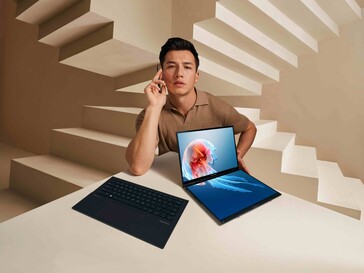 Le Zenbook Duo. (Source : Asus)