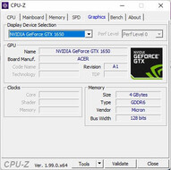 CPU-Z graphique Nvidia