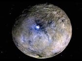Rendu des couleurs de la planète naine Cérès (Source des images : NASA, JPL-Caltech, UCLA, MPS, DLR, et IDA)