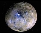 Rendu des couleurs de la planète naine Cérès (Source des images : NASA, JPL-Caltech, UCLA, MPS, DLR, et IDA)