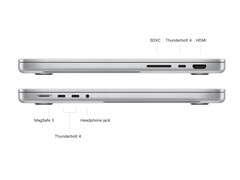 Le port HDMI 2.0 du nouveau MacBook Pro 2021 ne permet pas d'obtenir une sortie 4K à 120 Hz sur un écran externe (Image : Apple)