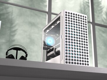La Cougar Airface Eco RGB White est présentée (Image source : Cougar)