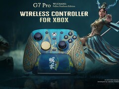 La GameSir G7 Pro Wuchange Fallen Feathers Edition coûte plus cher que l'édition standard. (Source de l'image : GameSir)