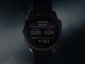 La page d'accueil personnalisée liée à la fonction Garmin LiveTrack (illustrée ci-dessus sur la Fenix 8 Pro) est disponible pour un plus grand nombre d'utilisateurs. (Source de l'image : Garmin)