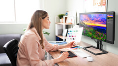 Le Philips 27B1U7903 contient de nombreuses fonctionnalités haut de gamme mais ne dispose pas d'une dalle à haute fréquence de rafraîchissement. (Image source : Philips)