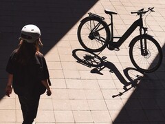 Le vélo électrique ROSE MAYOR PLUS peut vous assister jusqu'à 140 km (~87 miles). (Image source : ROSE Bikes)