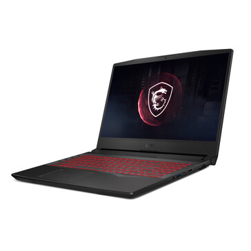 MSI Pulse GL66 côté (image via MSI)