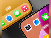 L'Oppo Find X8 semble avoir des bords légèrement plus fins que l'iPhone 16 Pro (Image source : Zhou Yibao - edited)