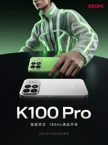 Principaux points forts du Redmi K100 Pro.