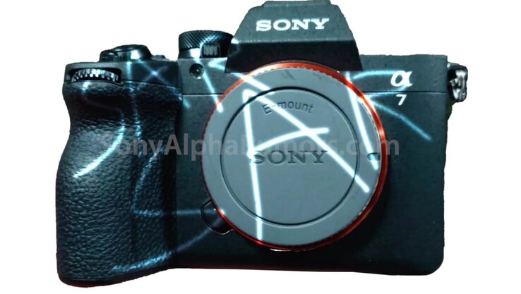 Le Sony A7 V pourrait subir de légères modifications de son design extérieur (Image source : SonyAlphaRumors / Andrea Pizzini)