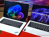 Le ThinkPad X9 Aura Edition a été présenté en blanc glaciaire (source d'image : Notebookcheck)