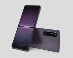 Le Xperia 1 V sera difficile à distinguer de son prédécesseur. (Image source : GreenSmartphones &amp;amp; @OnLeaks)