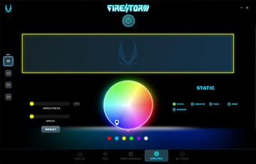 FireStorm Utility - Options RVB