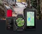 L'inReach Mini 3 à côté d'une Fenix 8 Pro et d'une eTrex Touch. (Source de l'image : via u/LargeIntestine)