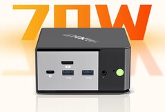 Le mini PC GMK Evo X1 affichera un TDP de 70 W pour son APU Ryzen AI HX 370. (Source de l'image : Bilibili)