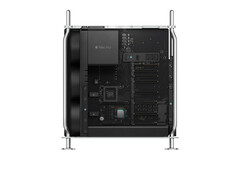 Le Mac Pro prend désormais en charge jusqu'à 128 Go de VRAM GDDR6 via deux cartes graphiques Navi 21. (Image source : Apple) 