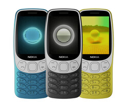 Le Nokia 3210 2024 a été présenté en trois couleurs jusqu'à présent. (Source de l'image : WinFuture & @rquandt)