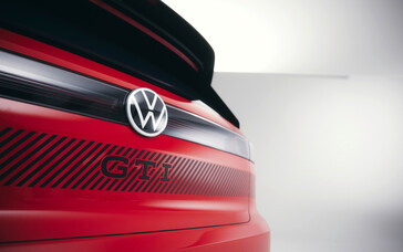 VW a donné à l'arrière de l'ID. GTI une touche légèrement rétro, en s'appuyant à nouveau sur la marque GTI. (Source de l'image : Volkswagen)