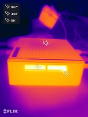 Sorties de ventilateur sur le côté gauche