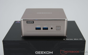 Geekom A5 2027 Edition - Connectique en façade