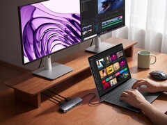 Hub Nano USB-C d'Anker (8-en-1, double affichage)