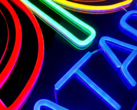 Une enseigne LED au néon montrant le logo d'Atari (source d'image : Atari)
