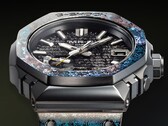 La Casio MRG-B2100HR-1AJR (photo) présente une finition unique appliquée sur l'ensemble de la montre.