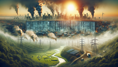 Selon une nouvelle étude, l'intelligence artificielle pourrait être à l'origine de 1 300 décès et de 20 milliards de dollars de coûts de santé par an d'ici à 2030. (Source de l'image : DallE3)