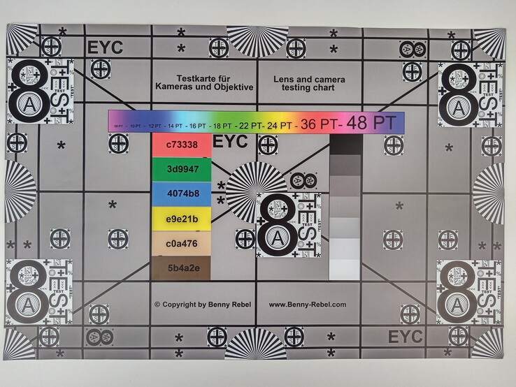 ZTE Blade V10 - Mire de test.