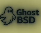 Logo non officiel de GhostBSD Linux basé sur FreeBSD (Source de l'image : Généré avec OpenAI)