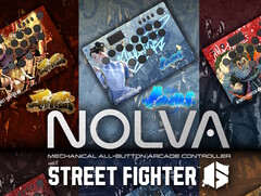 La manette Hori Street Fighter 6 Novla remplace le joystick par des boutons. (Source de l&#039;image : Hori)