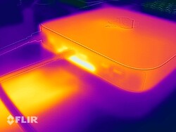 Carte thermique sous charge - Retour