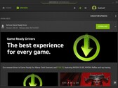 Nvidia GeForce Game Ready Driver 536.23 notification dans GeForce Experience (Source : Own)