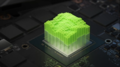 La variante de l'ordinateur portable Nvidia GeForce RTX 4060 est environ 20 % plus rapide que son prédécesseur (image via Nvidia)