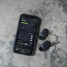 Les paires MoveMic par l'entremise de l'application mobile MOTIV de Shure (Image Source : Shure)