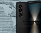 Les rendus du Xperia 1 VII qui ont récemment fait l'objet d'une fuite montrent que Sony a conservé le design familier de la série. (Source de l'image : OnLeaks/XpertPick/Unsplash - édité)