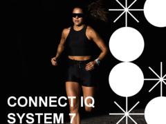 Le Garmin Connect IQ System 7 est arrivé en même temps que l'API 5.0.0. (Source : Garmin)