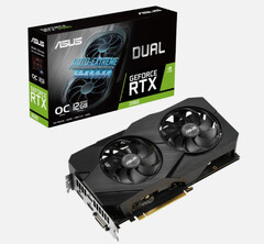 ASUS commencera à vendre des SKUs RTX 2060 (12 GB) d&#039;ici la fin du mois. (Image source : ASUS)