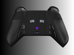 Le dos de la manette Victrix Pro BFG Reloaded est montré (Image source : Turtle Beach PR)