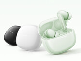 Les Redmi Buds 8 seront bientôt commercialisés en Chine. En photo : les trois options de couleur des écouteurs.