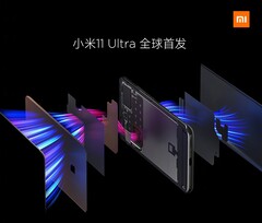 Xiaomi annonce que le Mi 11 Ultra est doté d&#039;un système de refroidissement à changement de phase. (Image source : Xiaomi)