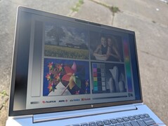 A l'extérieur, sous la lumière directe du soleil