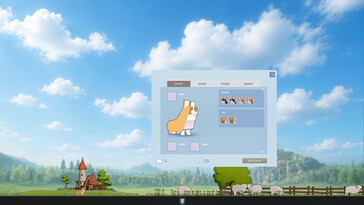 Une capture d'écran de CORGI WOOLLY