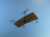 Image du drone solaire en vol (Luke Maximo Bell ; capture d'écran)